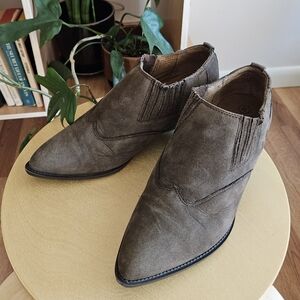 vtg western 90s y2k grunge boho ankle cottage urban festival indie bootie heel